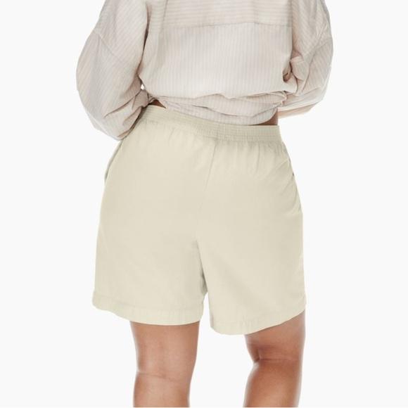 Aritzia Wilfred Free Nova 7" Boxer Shorts High Rise waist Linen Cotton Size XS - Picture 14 of 15